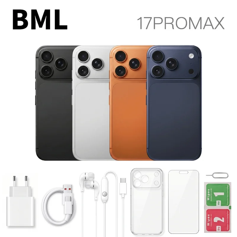 BML Smartphone 12GB+512GB ram AI Global 5G Dual Sim Android 15, 6.56'' Tela,Câmera 108MP-Bateria De 5000 mAh