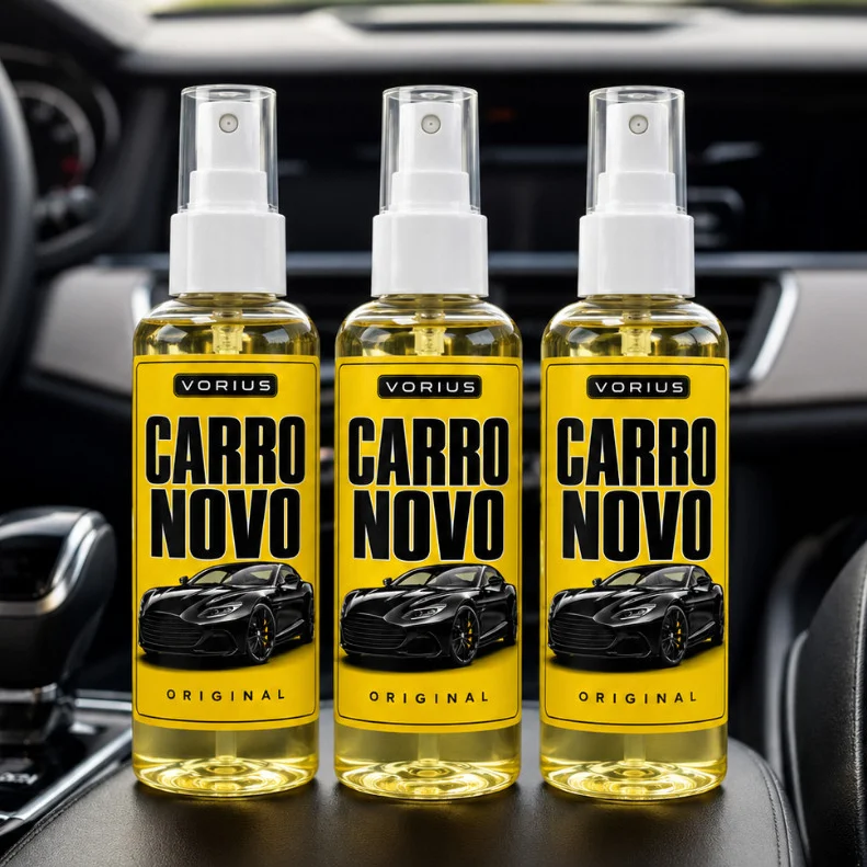 Aromatizante Automotivo Cheirinho de Carro Novo Spray Perfume Para Carro Aroma Duradouro