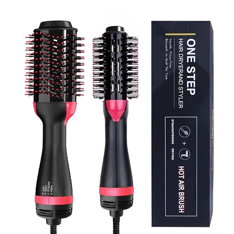 Escova Secadora Alisador Elétrica Quente Cabelo Com 3 Em1 Hair Styler marisa APENAS 110V