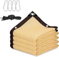 4 * 5 m Tela Sombreamento, Toldo Sombrite, Toldo para Area Externa, Isolamento de Sombra de Jardim, Toldo de Lona, Rede de Sombra de Garagem Criptografada Engrossada