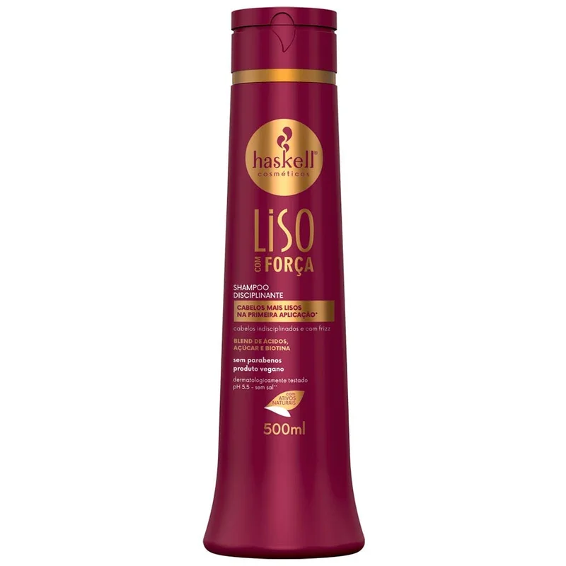 Haskell Shampoo Liso Forca 500Ml