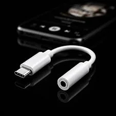 Adaptador USB-C para P2 3,5mm – Conversor de Áudio Hi-Fi para Fone de Ouvido, Compatível com Celulares USB-C, Plug & Play, Som Sem Ruídos