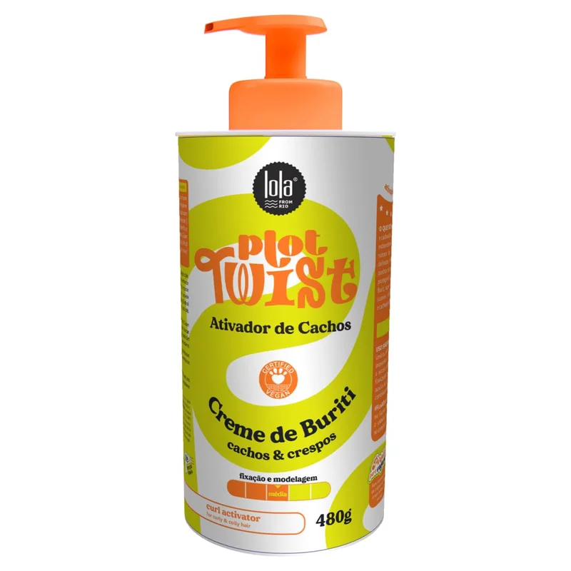 Plot Twist Creme de Buriti 480g, Lola Cosmetics