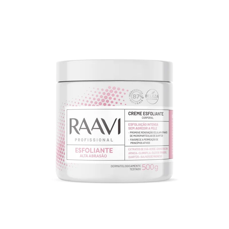 Raavi Creme Esfoliante - Alta Abrasão 500G