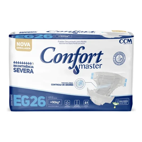Fralda Geriátrica Confort Master Regular