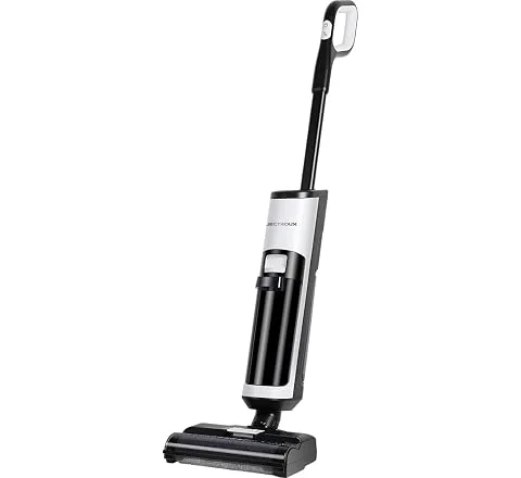 Aspirador Vertical de Pó Liectroux i7 Pro Sem Fio 3 em 1 Aspira Passa Pano Autolimpante Para Sólidos e Líquidos Pelos de Pe…