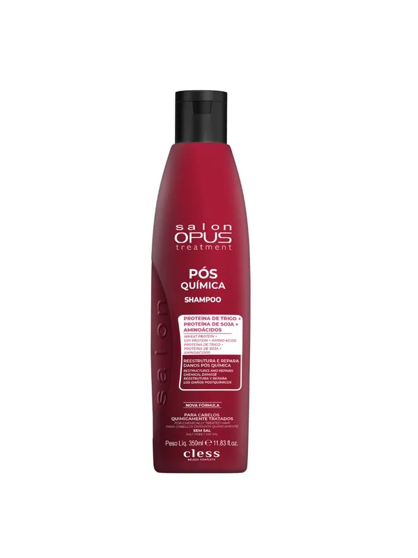 Phisalia Shampoo Uso Diário 350Ml Pós Química Unit Salon Opus