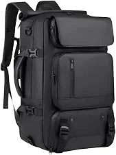 Mochila Masculina Reforçada Grande para Notebook Trabalho Mochila Viagem Executiva Impermeável Unissex (Preto)
