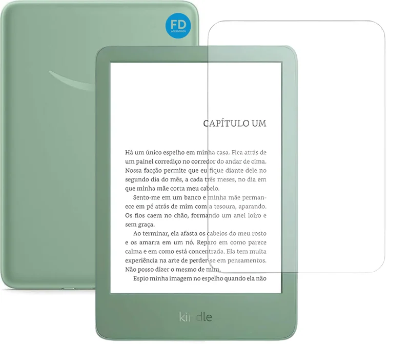 Película Para Kindle 11ª Geração 2024 e 2022 (RS23CV e C2V2L3) 6" Polegadas - Antirreflexo - Fosca – FD Acessórios