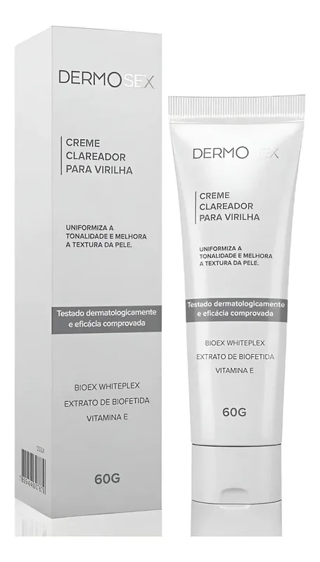 Creme Clareador Íntimo para Virilha Dermosex 60g