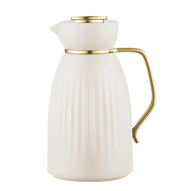 Tuut Garrafa Térmica Jade Click Abre e Fecha Off White 1L