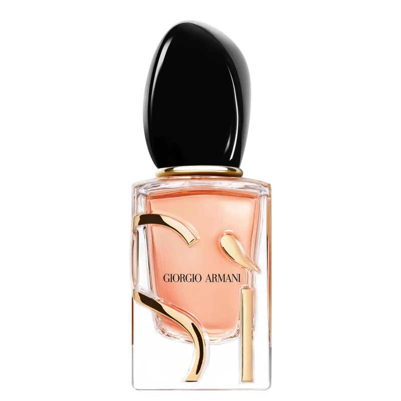 Armani Beauty, Sì Eau de Parfum Intense, Giorgio Armani Perfume Feminino, Fragrância Chipre Ambarada com Notas de Cassis, Chá Preto, Rosa Damascena e Baunilha Bourbon