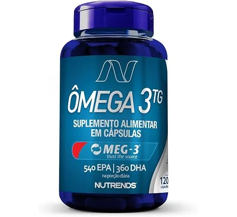 Nutrends Ômega 3 Epa/Dha 1000Mg 120 Cápsulas