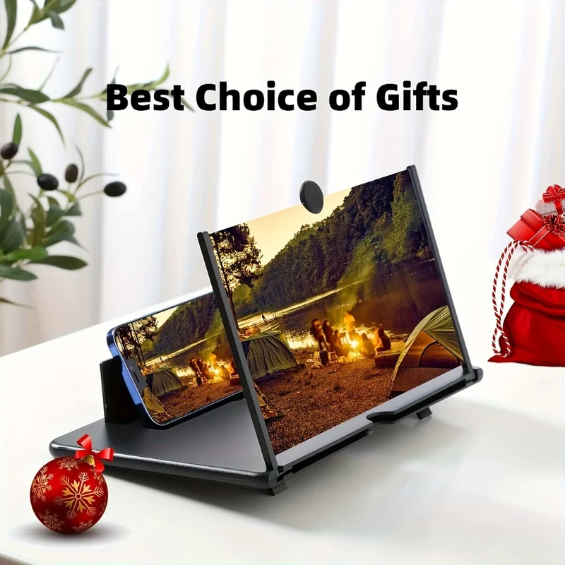 Amplificador De Imagem Da Tela Do Celular Lupa 3D 21,6CM*16,6CM*2,7CM Promoção