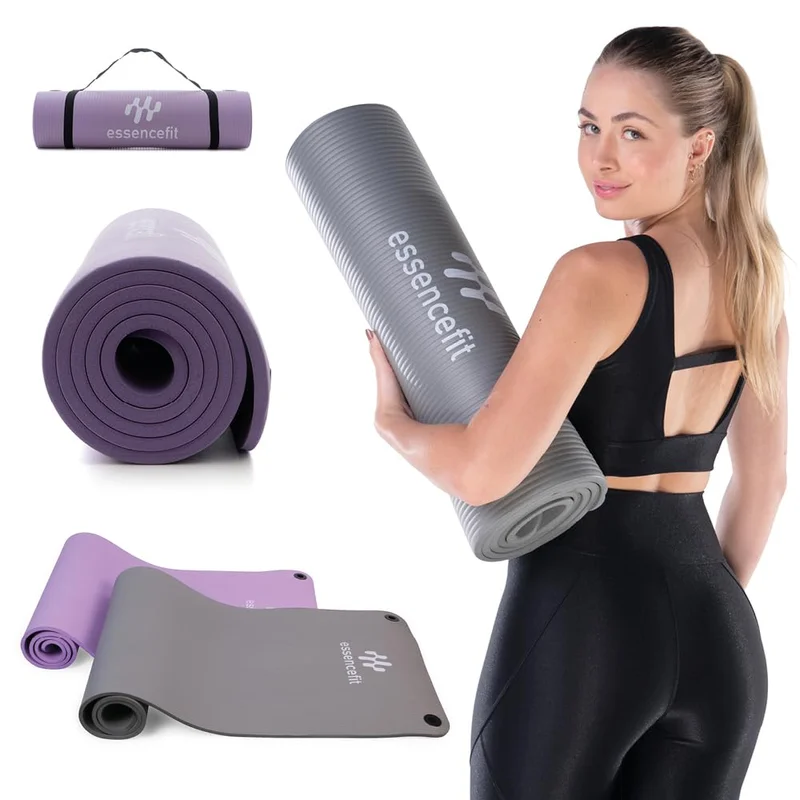Tapete Yoga Pilates Exercício Físico Tatame Ginastica 1,83mx61cmx10mm