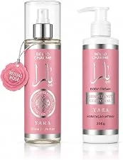Kit Yara Bello Charme Hidratante Corporal e Body Splash Feminino 200 ml