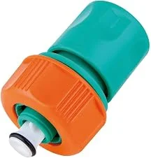 Engate Rápido Para Mangueira De 5/8" E 3/4", Com "aquastop"