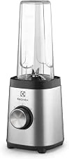 Electrolux Liquidificador sportblender 2 garrafas vitaminas sucos shakes academia BPA free duas velocidades e pulsar 320W BSE20 220v inox preto