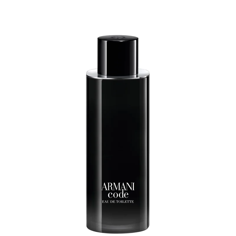 Armani Beauty, Armani Code Eau de Toilette, Giorgio Armani, Perfume Masculino Refilável, Fragrância Oriental Amadeirada com Notas de Tangerina Verde, Lavanda, Fava Tonka e Cedro
