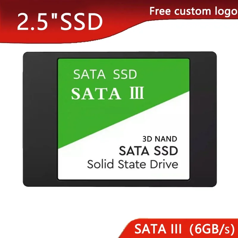 SSD de alta velocidade SATA III de 2.5 polegadas 60-256 GB PC/Laptop integrado