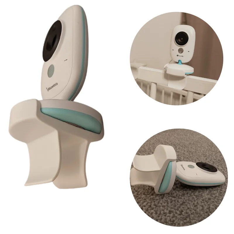 Suporte de Babá Eletrônica Para Berço Universal Ajustável Flexível Monitor Bebê Vb603 Resistente