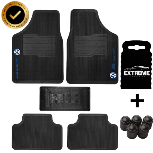 Tapete Automotivo Volkswagen Otimizado - 5 Peças - Universal
