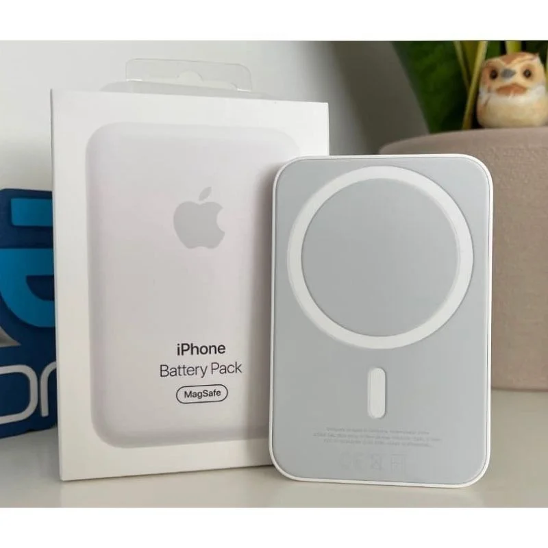 Bateria Portátil MagSafe 5000 10000mAh Carregamento Rápido 15W Sem Fio para iPhone