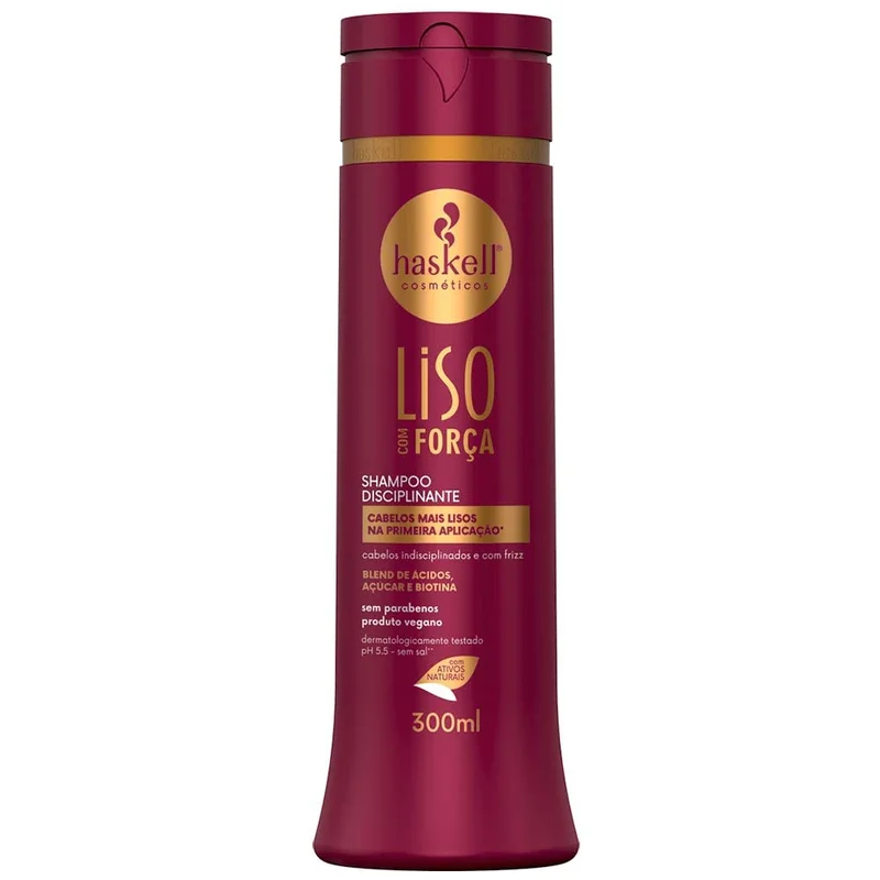 Haskell Shampoo Liso Forca 300Ml