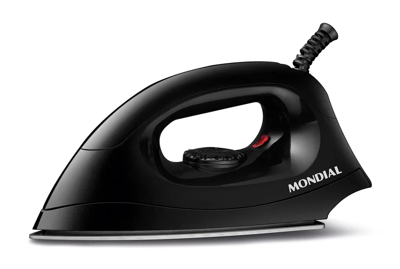 MONDIAL Ferro de Passar a Seco Preto, 1000W, 110V - FSN-55-B