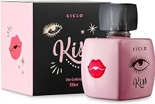 Perfume Deo Colônia Kiss Feminino 100ml Ciclo Cosméticos