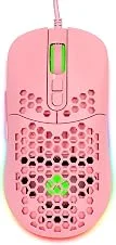Vinik, MOUSE GAMER VX GAMING VOID COM LED RGB- 7600 DPI ROSA COM CABO USB 1.8 METRO – MGV120R - VINIK, 65402