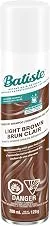 BATISTE BRUNETTE Shampoo a seco 6.7oz Remove Oleosidade, Refresca Rápido, Livre de Sulfatos, Para cabelos castanhos