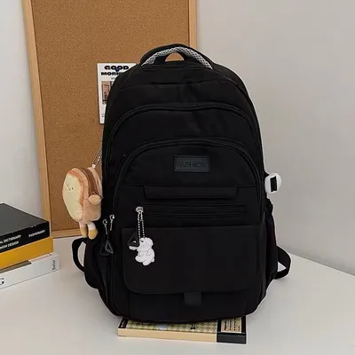 Mochila Feminina Grande Impermeável Escolar Faculdade Trabalho Resistente Moderna