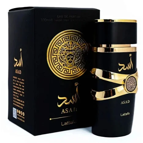 Perfume Lattafa Asad 100ml Eau De Parfum Árabe E Selo Lataffa