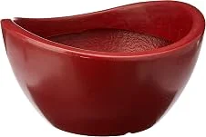 Vaso Copacabana Bowl 30 X 16 Cm Antique Vermelho Vasart Copacabana Antique Vermelho 30x16cm
