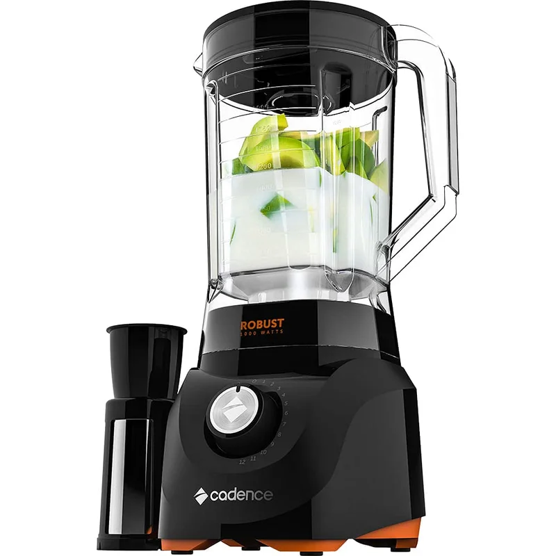 Liquidificador Robust, Preto, 110v, Cadence