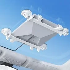 Suporte para Starlink Mini Carro, Kit de Suporte Veicular para Antena Starlink Mini Completa, com 4 Ventosas para Teto Solar, Painel, Brisa e Janela