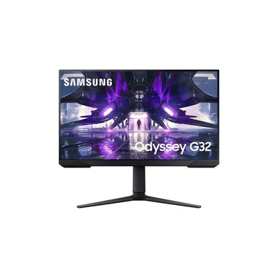 SAMSUNG Monitor Gamer Odyssey 27", FHD, 165Hz, 1ms, com ajuste de altura, HDMI, DP, Freesync, Preto, Série G32