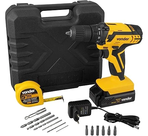 Vonder, Parafusadeira e Furadeira 12 V
