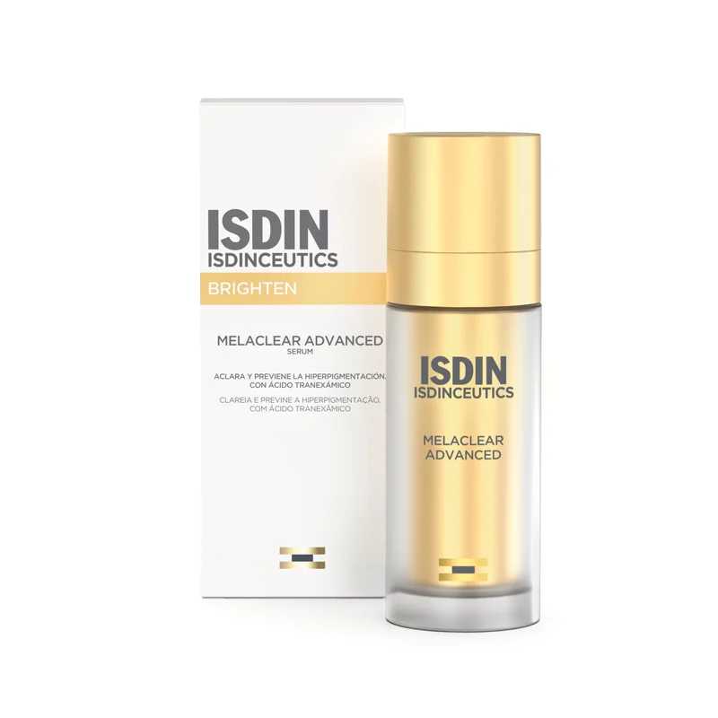 ISDIN Sérum Facial Clareador Anti-Idade Isdinceutics Melaclear Advanced - 30 ml