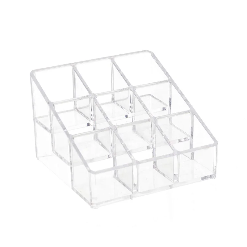Organizador de Esmaltes em Acrílico – Suporte Multiuso para Cosméticos e Maquiagem