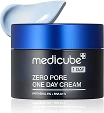 medicube Medicube Zero Pore One-Day Cream 1,7 Fl.Oz - Poros Visivelmente Menores, Controla O Excesso De Oleosidade - Creme Refinador De Poros Com Pantenol, Ácido Salicílico E Niacinamida - Cuidados