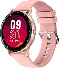 Bettdow Smartwatch Relógio inteligente com Al integrada, atende/faz chamadas, relógio esportivo feminino e masculino de 1,28" à prova d'água IP67, para celulares Android e iOS FB051 (Ouro Rosa)