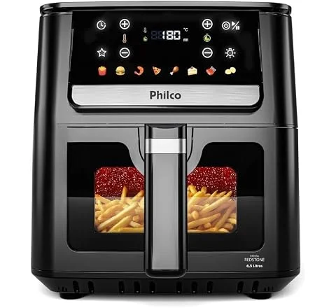 Philco Air Fryer 6,5L Visor Glass 1700W PAF65 220V