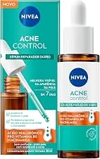 NIVEA Sérum Reparador Diário Acne Control 30ml, Acalma e Hidrata, Controla Oleosidade, Fortalece a Barreira da Pele, Pele com Tendência a Acne