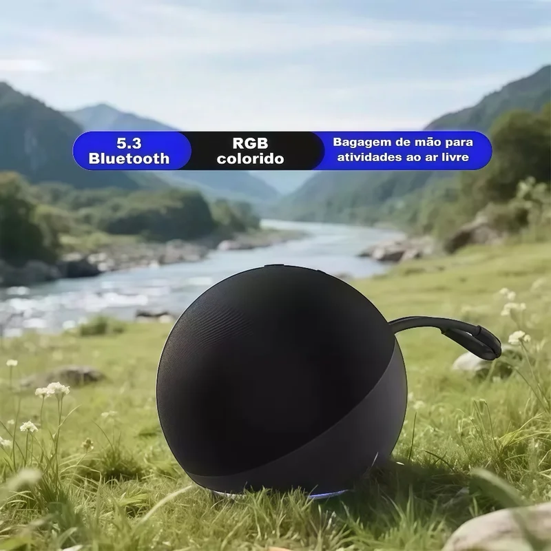 Caixa de som com Bluetooth, Led modelo DE UM APARELHO SUPER BASS