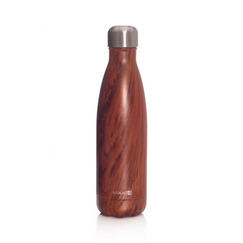 Garrafa Térmica Kouda 500ml Wood - Grey