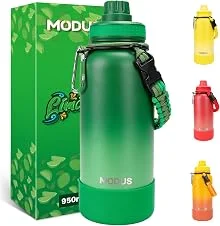 Garrafa Térmica 950ml Esportiva de Aço Inoxidável
