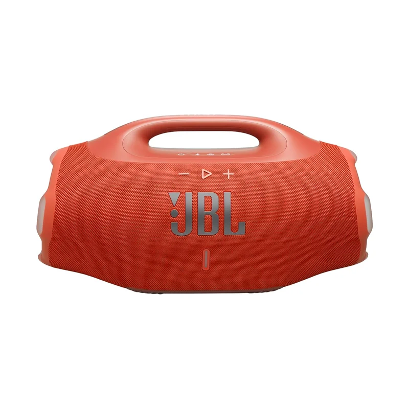 JBL, Caixa de Som, Boombox 4, Bluetooth, Som JBL Pro, AI Sound Boost, Graves Personalizáveis, Bateria de até 34h, IP68, Áudio Lossless – Laranja