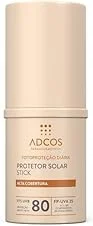 Protetor Solar Adcos Tonalizante Base Stick Fps80 17g- Nude